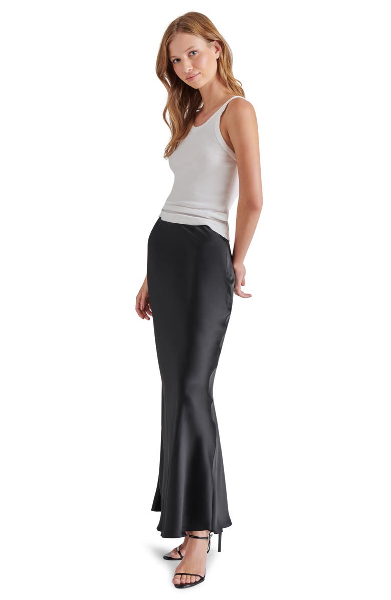 Steve Madden Jeannie Satin Maxi Skirt, Alternate, color,