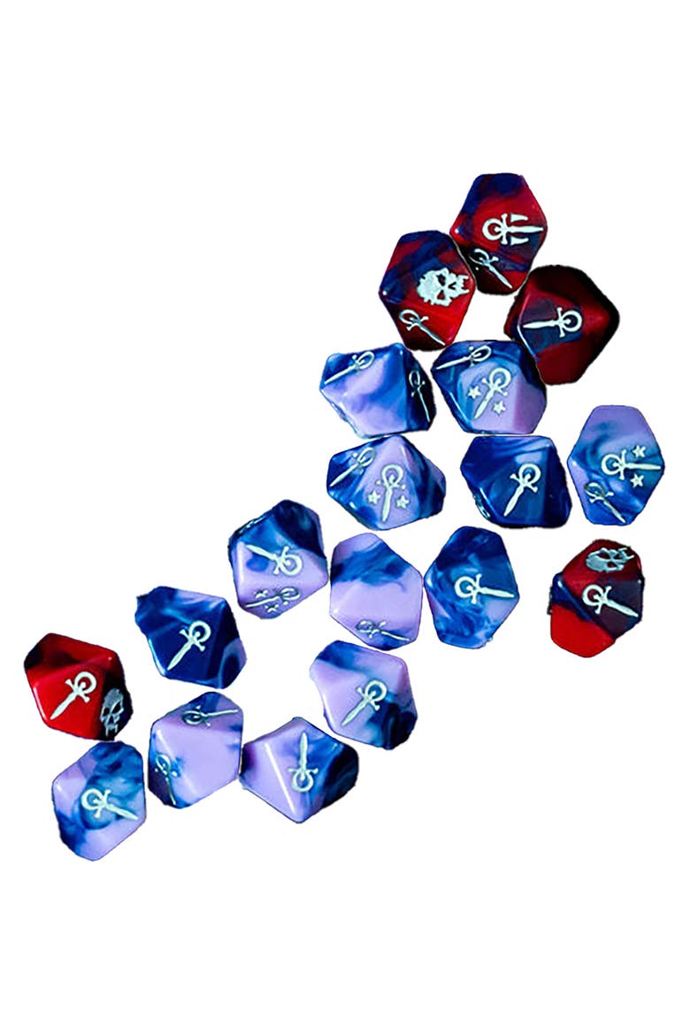 The Masquerade 5th Edition Acquired Taste Dice & Tray Pack, 18 Dice, Alternate, color, Multicolored