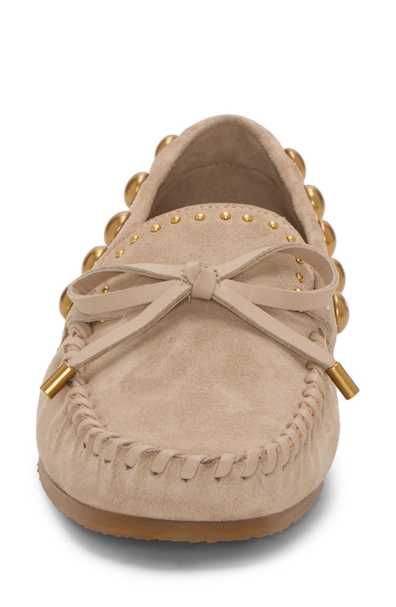 Sennett Studded Loafer, Alternate, color, TORTILLA VERONA