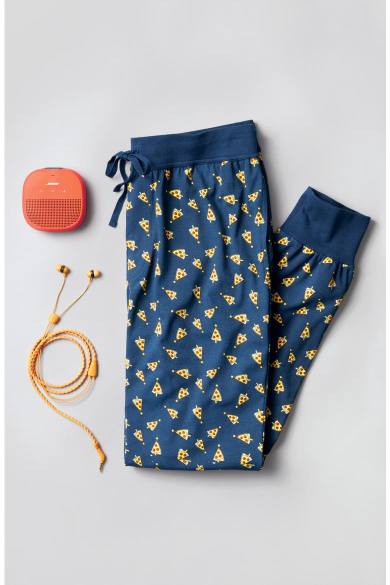 Print Jogger Pants, Main, color, GREY GEO