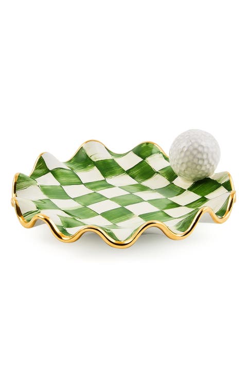 Putting Green Ceramic Dish