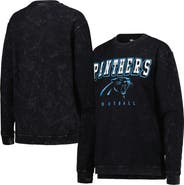 G-III 4HER BY CARL BANKS Women's G-III 4Her by Carl Banks Black Carolina Panthers Comfy Cord Pullover Sweatshirt
