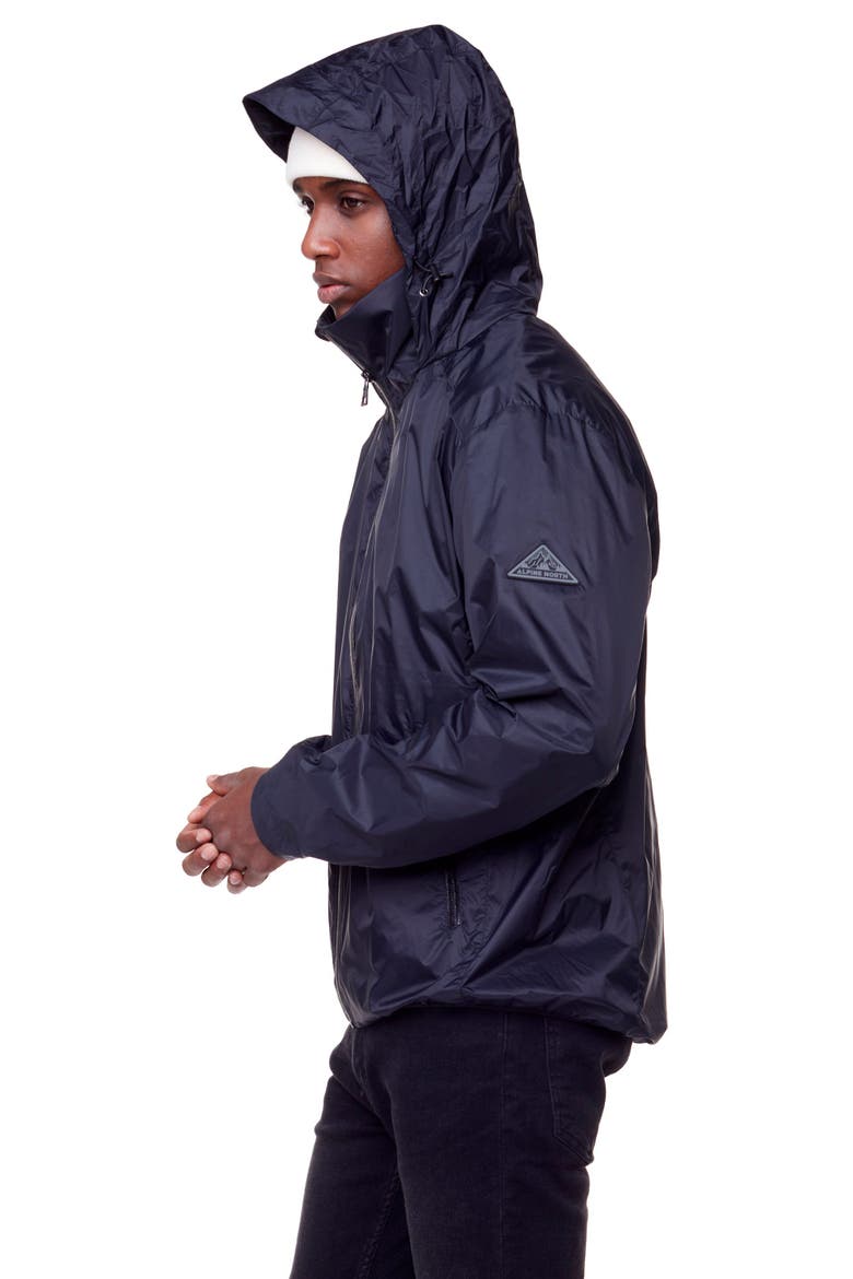 STEWART - Recycled Ultralight Windshell Jacket, Main, color, BLACK