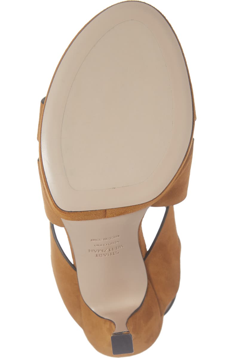 Stuart Weitzman Hester Cross Strap Sandal, Alternate, color,