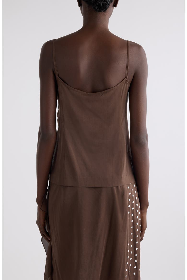 香織　Dries Van Noten キャミソール Dries Van Noten Calipso Polka Dot Stretch Silk Camisole (Women