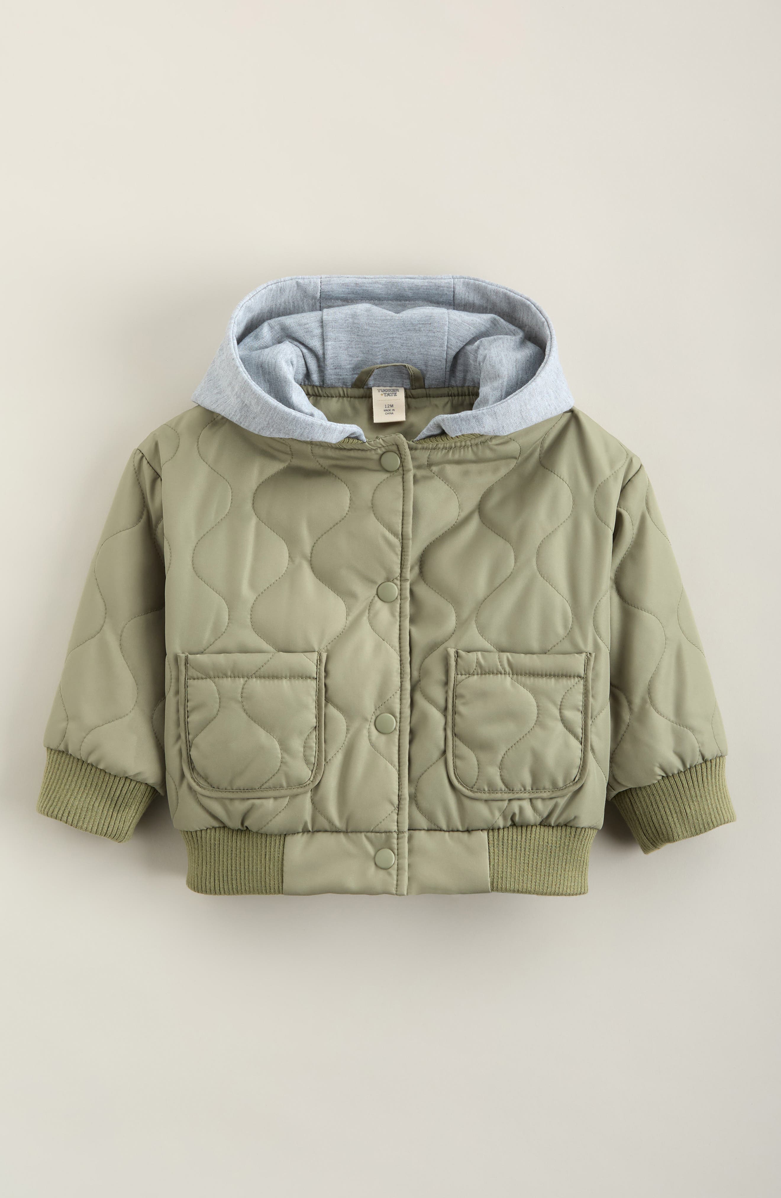 selected OLIVE ACORN- GREY