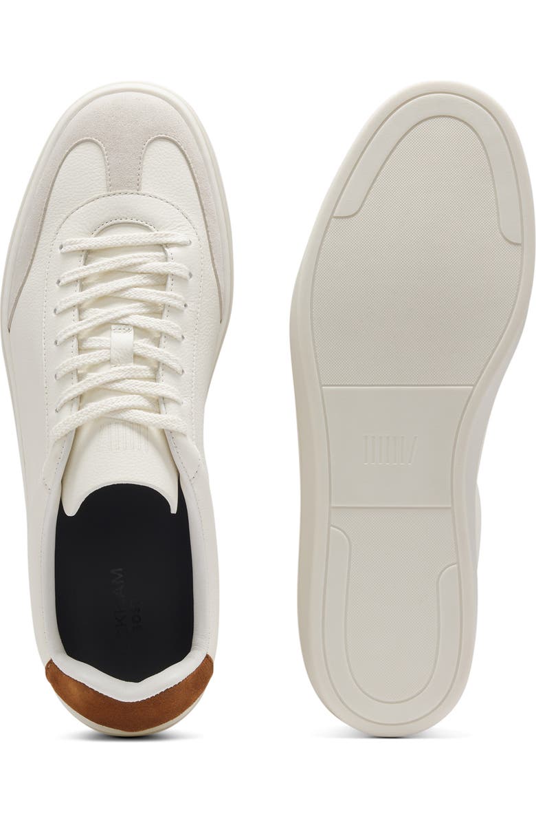 BOSS Zarek Low Top Sneaker, Alternate, color, Open White