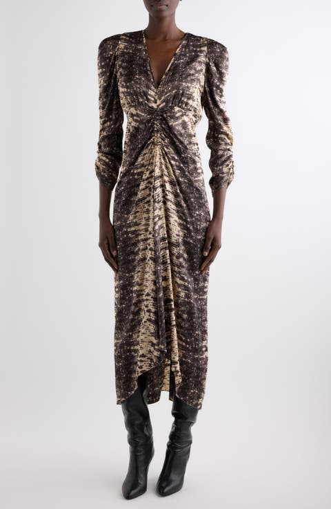 Albini Silk Midi Dress