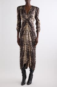 Isabel Marant Albini Silk Midi Dress