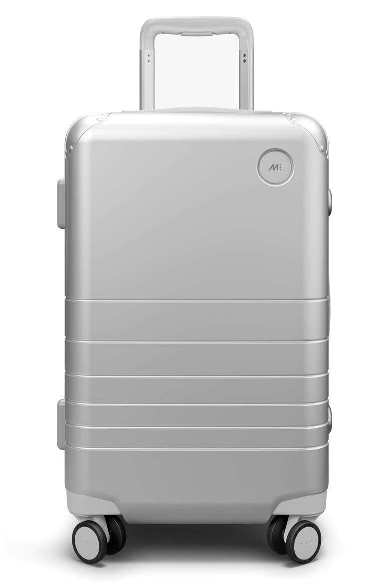 22-Inch Hybrid Spinner Carry-On Bag, Main, color, SILVER