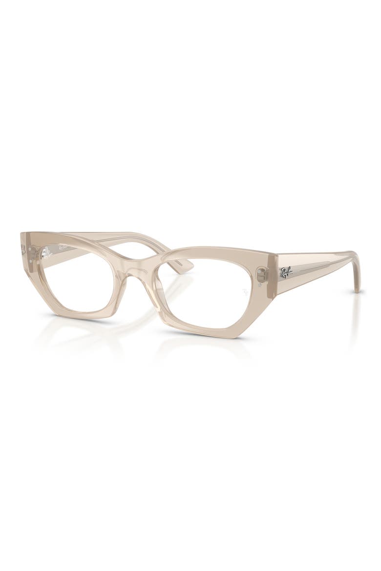 52mm Irregular Optical Glasses, Alternate, color, WHITE
