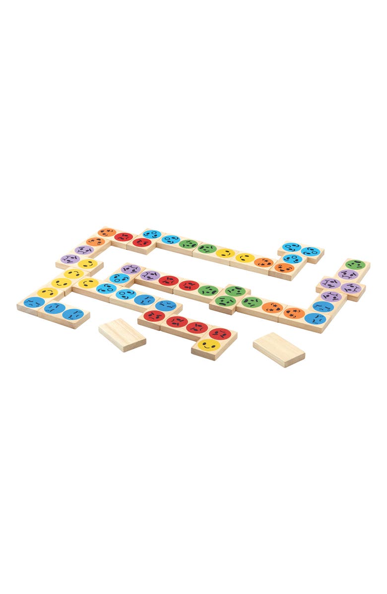 PlanToys<sup>®</sup> Mood Domino Game, Main, color, Assorted