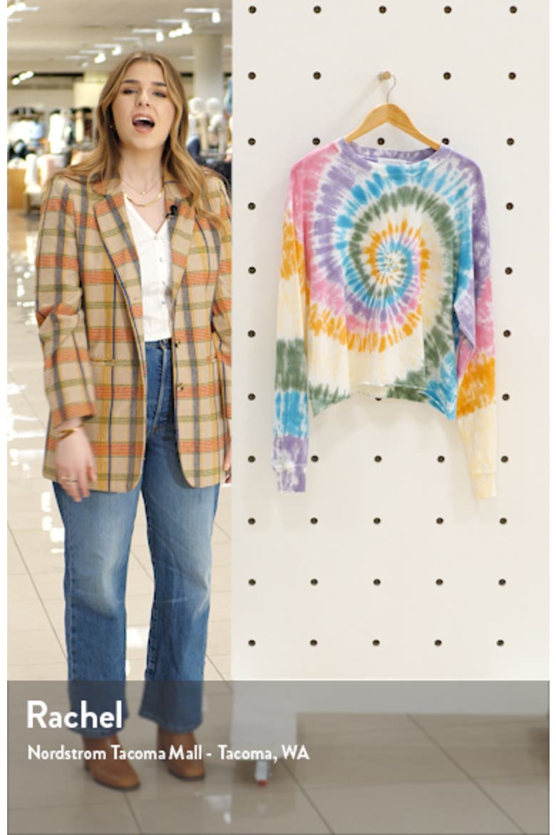Rainbow Tie Dye Long Sleeve T-Shirt video