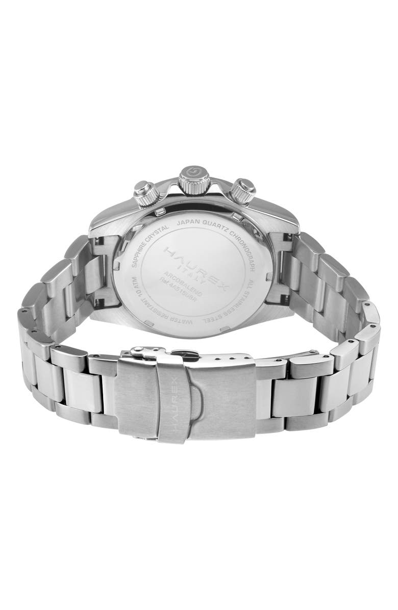 GEVRIL Haurex Bracelet Watch, Alternate, color, Silver