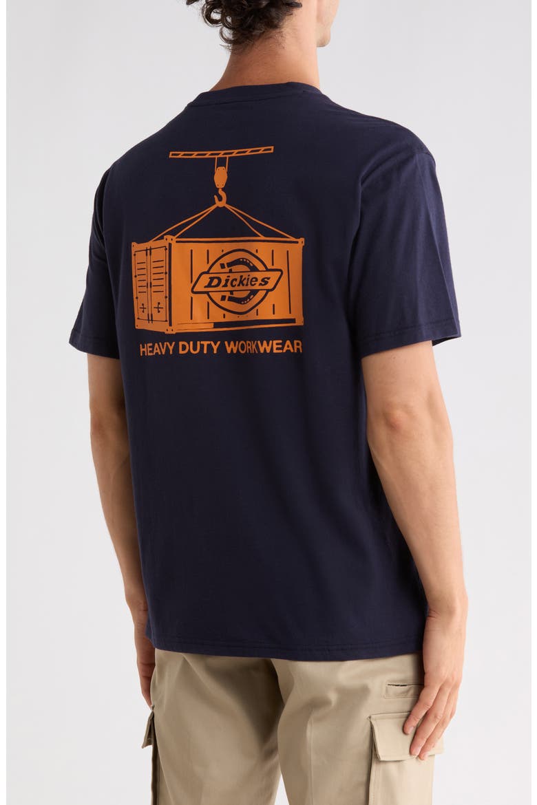 Apison Cotton Graphic T-Shirt, Alternate, color, NAVY