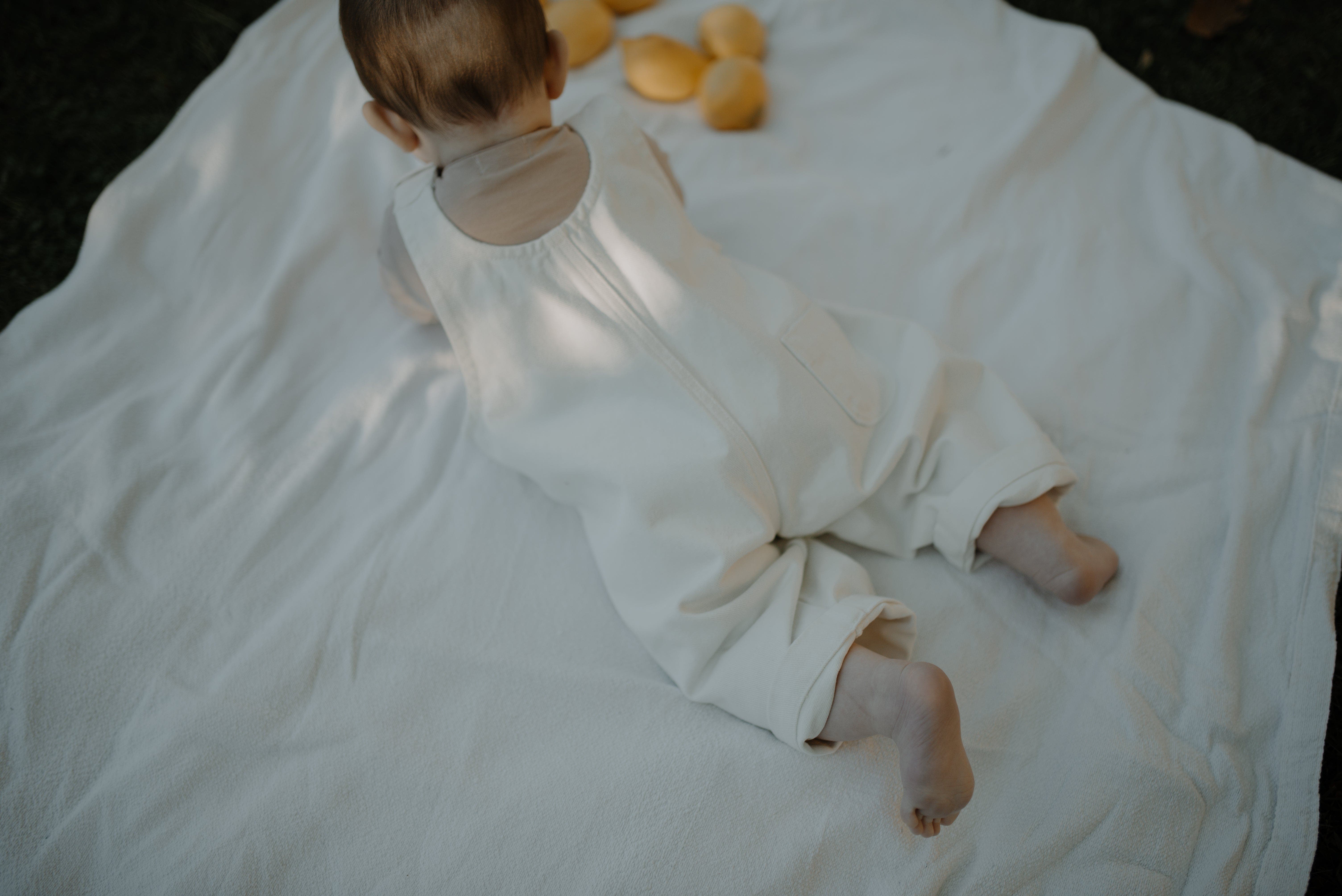 The Simple Folk The Oversized Denim Dungaree Baby | Nordstrom
