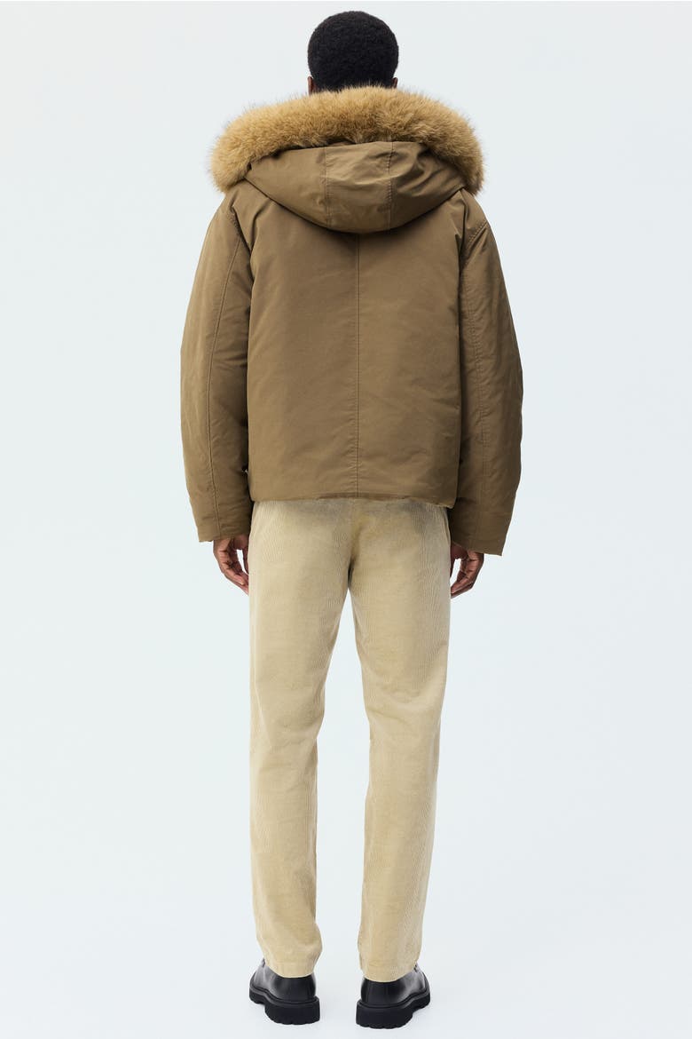 Regular Fit Corduroy Trousers, Alternate, color, Beige