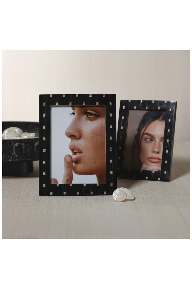 Mamounia Picture Frame, Alternate, color, BLACK