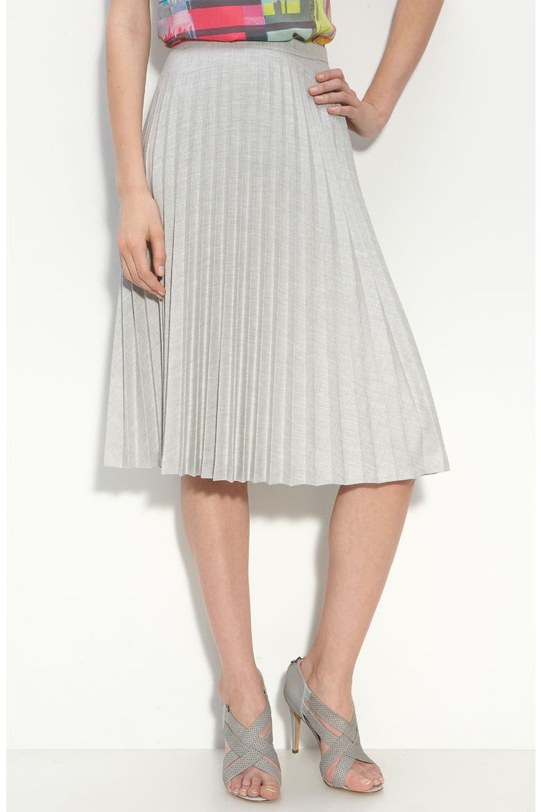 'Shaye' Skirt, Main, color, HEATHER GREY