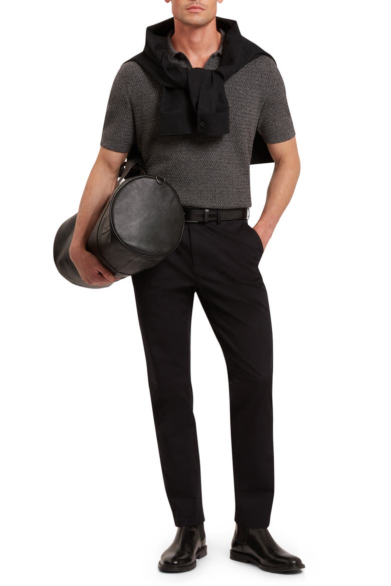 Janko Textured Polo, Alternate, color, MID-GREY