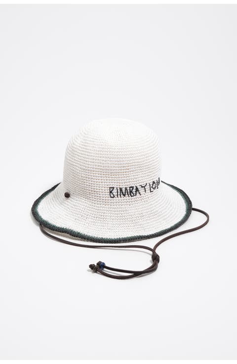 Raffia-Effect Hat