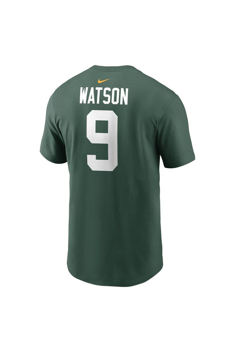 Men's Nike Christian Watson Green Green Bay Packers Player Name & Number T-Shirt, Alternate, color, Green