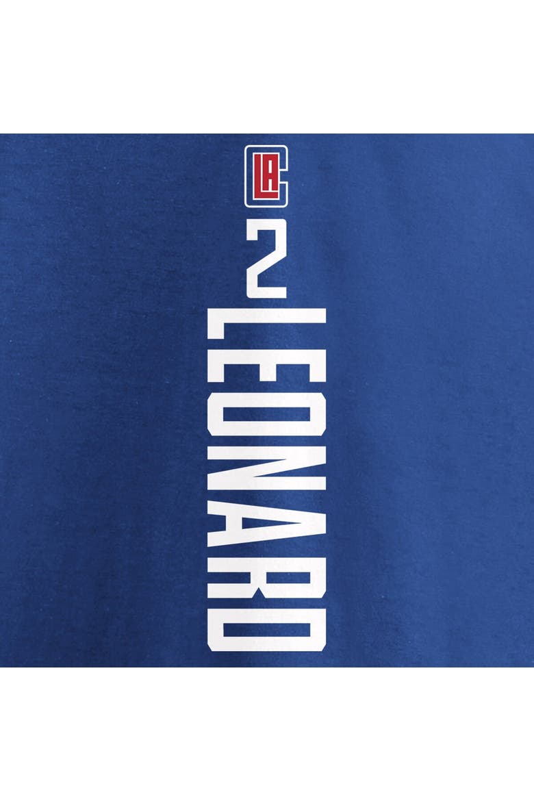 Men's Fanatics Branded Kawhi Leonard Blue LA Clippers Playmaker Name & Number T-Shirt, Alternate, color, Royal