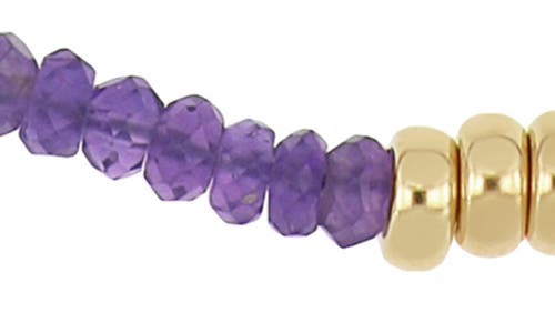 Bony Levy El Mar Amethyst Beaded Necklace In 14k Yellow Gold - Amethyst