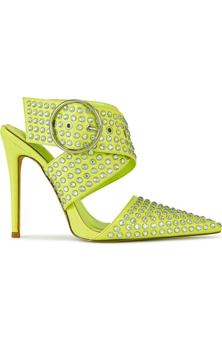 AZALEA WANG Salvia Pointed Toe Pump, Alternate, color, Yellow