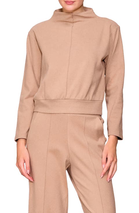 Funnel Neck Pullover