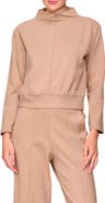 MELLODAY Funnel Neck Pullover