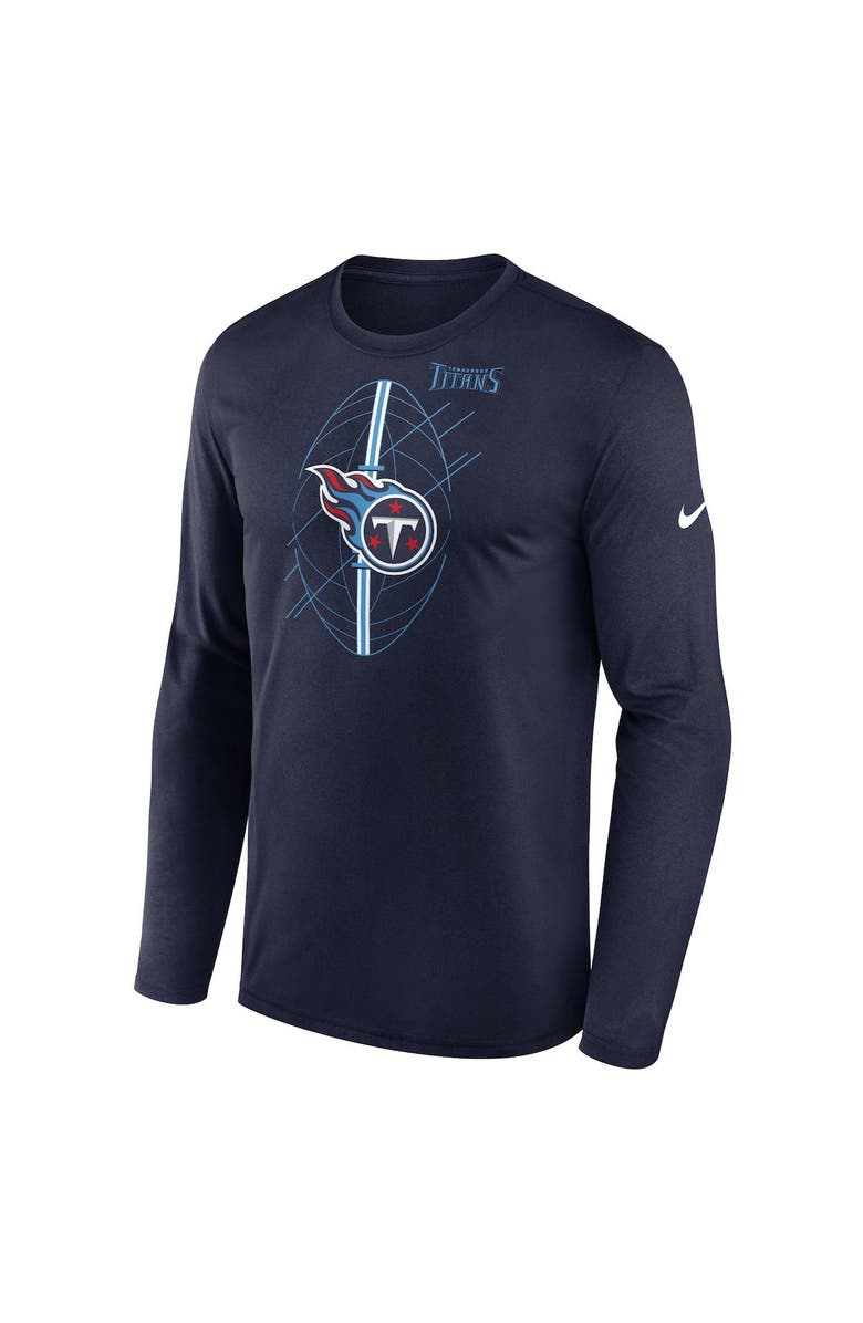 Nike Men's Nike Navy Tennessee Titans Legend Icon Long Sleeve T-Shirt, Alternate, color, Navy