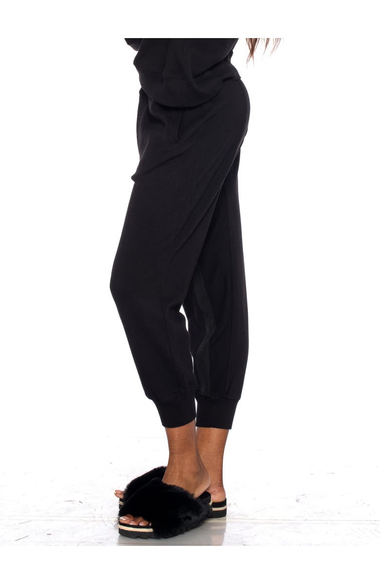 WILT Clothing Welt Pocket Sweatpant Black Contrast, Alternate, color, Black