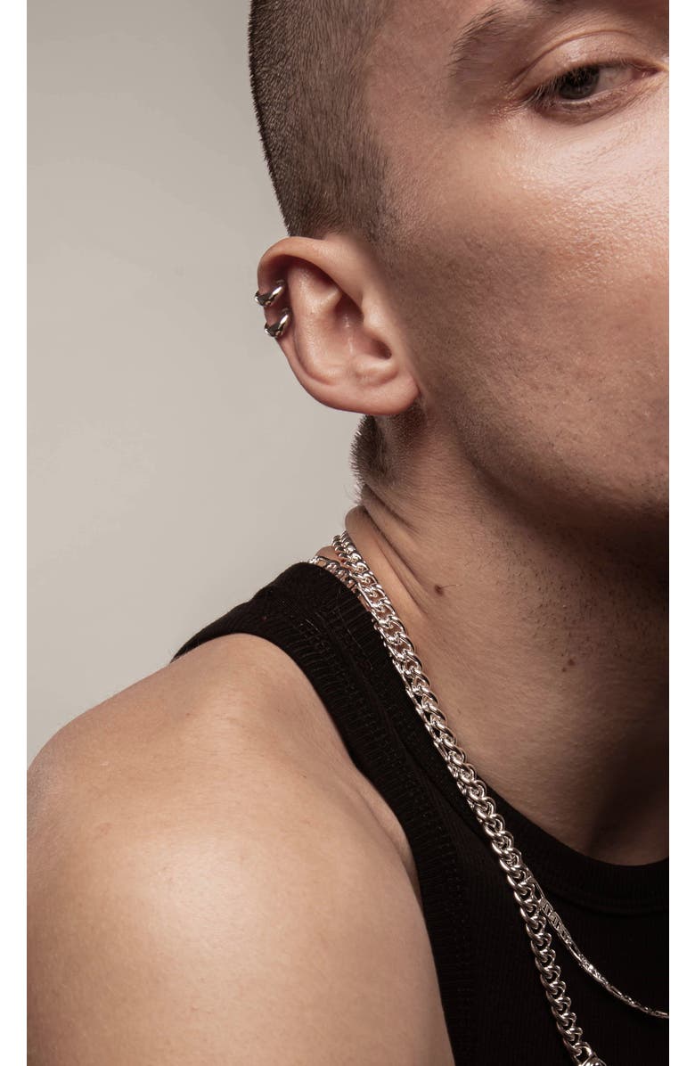 YOJ Alto Single Hoop, Main, color, Silver