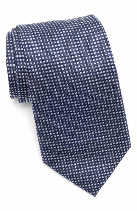 TOM BAINE Geo Jacquard Tie