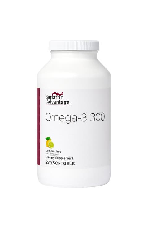 Omega-3 300 Concentrated EPA DHA Fish Oil Softgels 270 Count