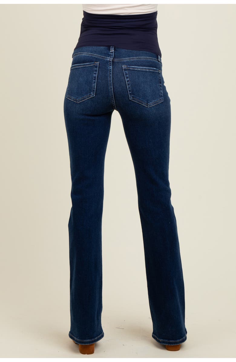 PinkBlush Classic Bootcut Maternity Jeans, Alternate, color, Navy Blue