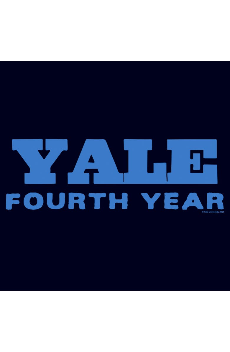 Yale University Men's Yale University Four Year Logo Graphic T-Shirt, Alternate, color, Navy Blue