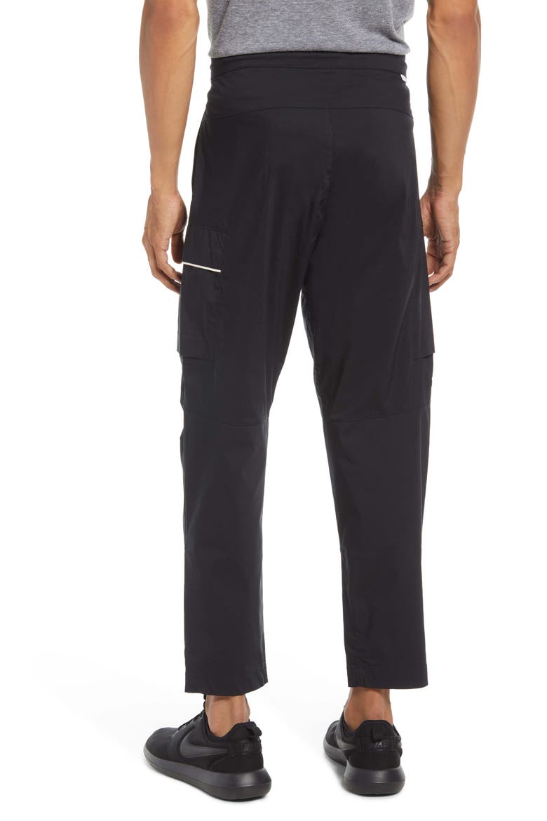 Sportswear Style Essentials Unlined Cargo Pants, Alternate, color, BLACK/ SAIL/ ICE SILVER/ BLACK