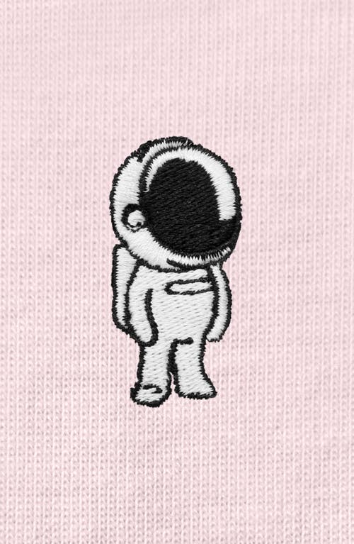 Dalix Astronaut Tee In Soft Pink