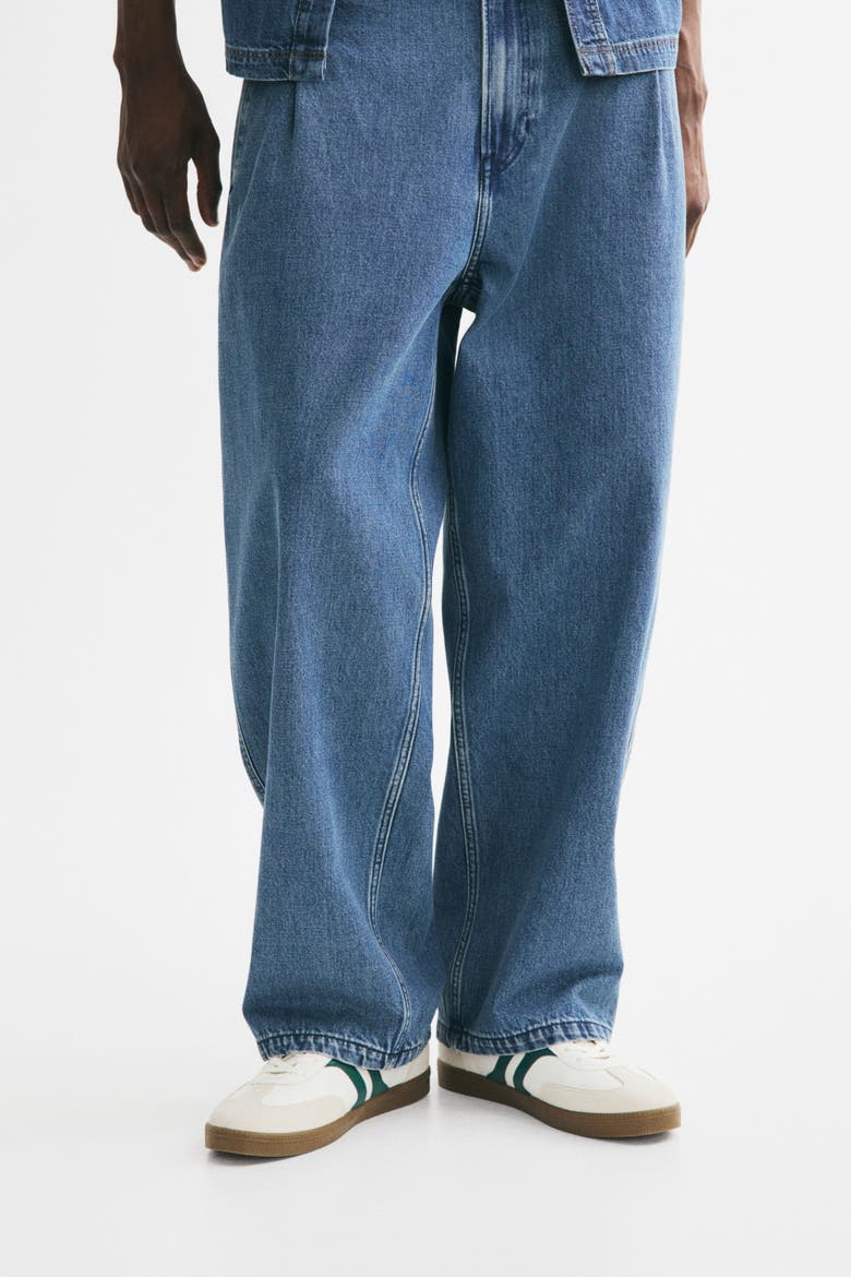 Baggy Jeans, Alternate, color, Denim blue