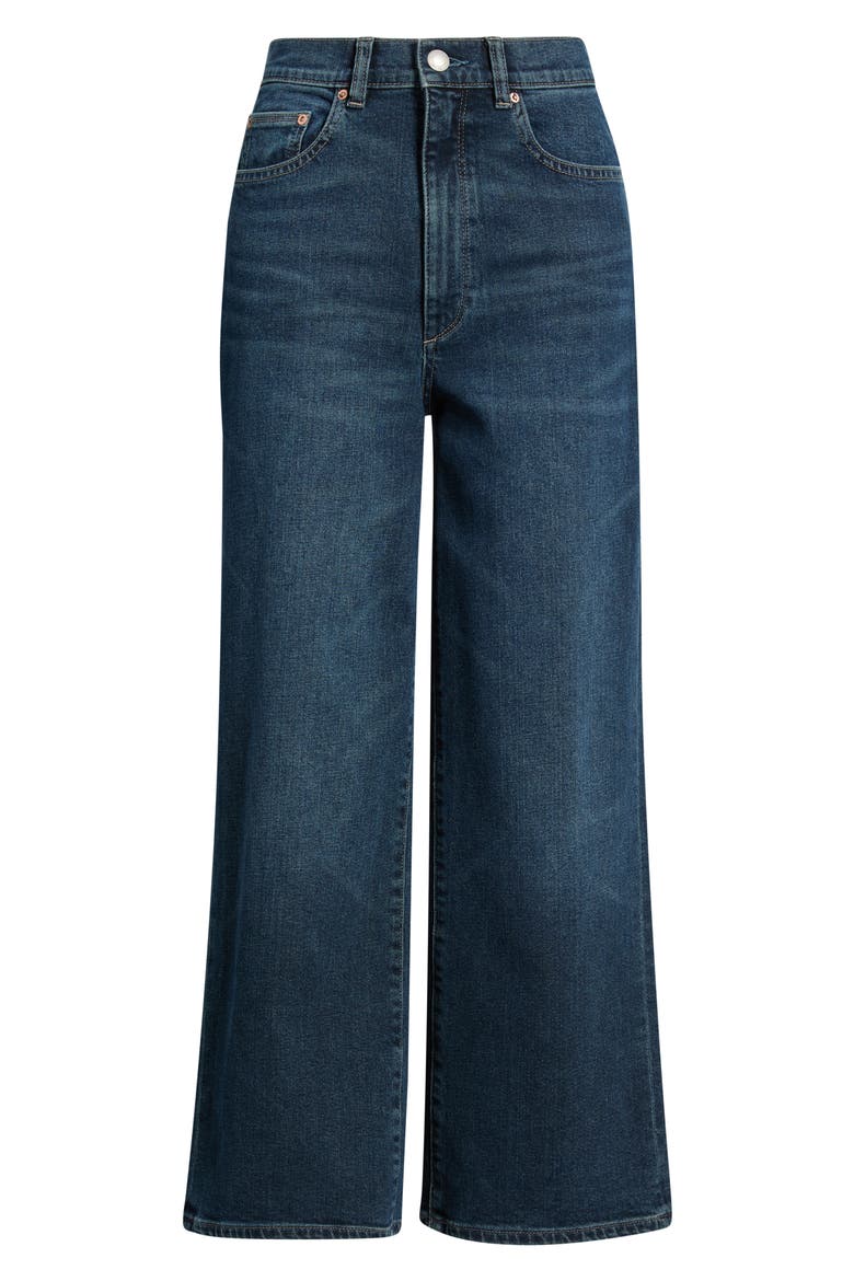 Hepburn Wide Leg High Rise Jeans, Alternate, color, EVE