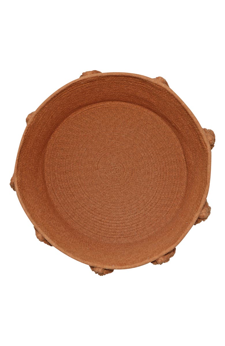 Lorena Canals Tassel Basket, Alternate, color, Chestnut