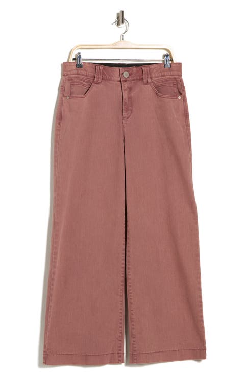 High Waist Wide Leg Jeans (Petite)