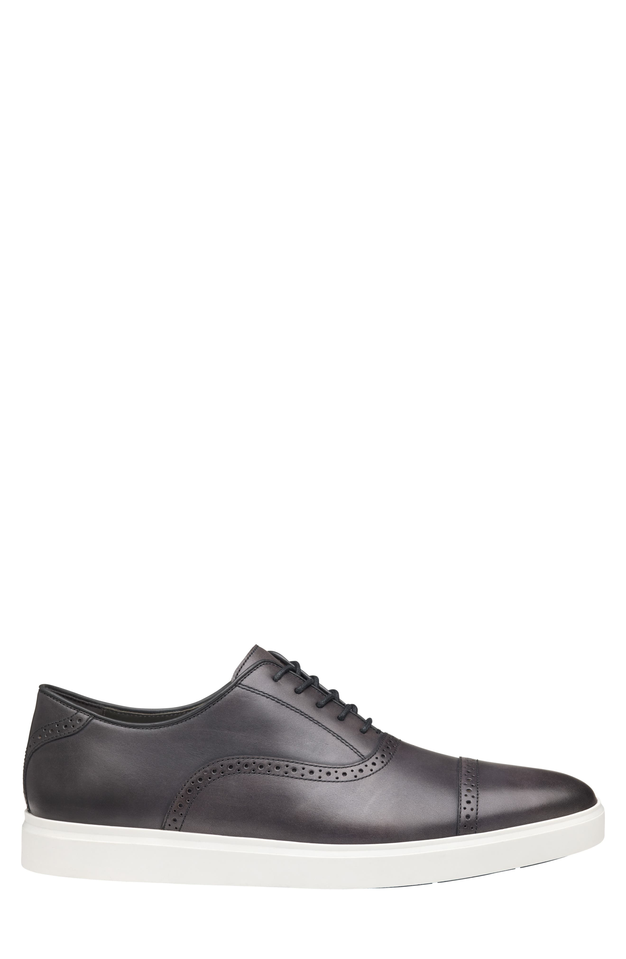 Johnston & Murphy Brody Cap Toe Oxford Sneaker, Alternate, color, 