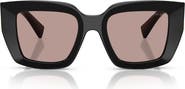 Miu Miu 51mm Gradient Square Sunglasses