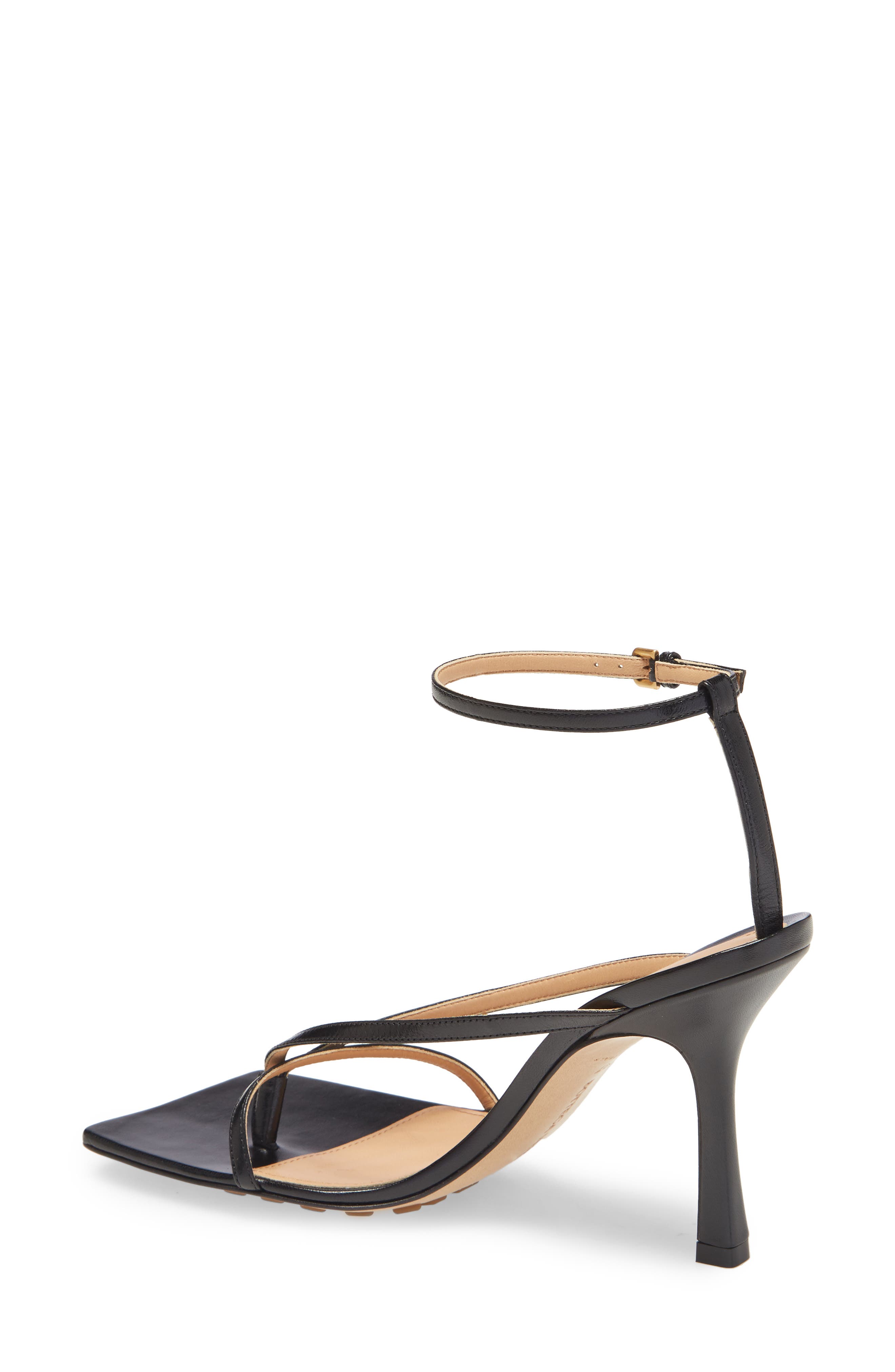 Bottega Veneta Stretch Square Toe Sandal, Alternate, color, 