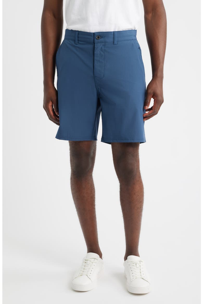 All-Purpose Stretch Nylon Hybrid Shorts, Main, color, DARK BLUE