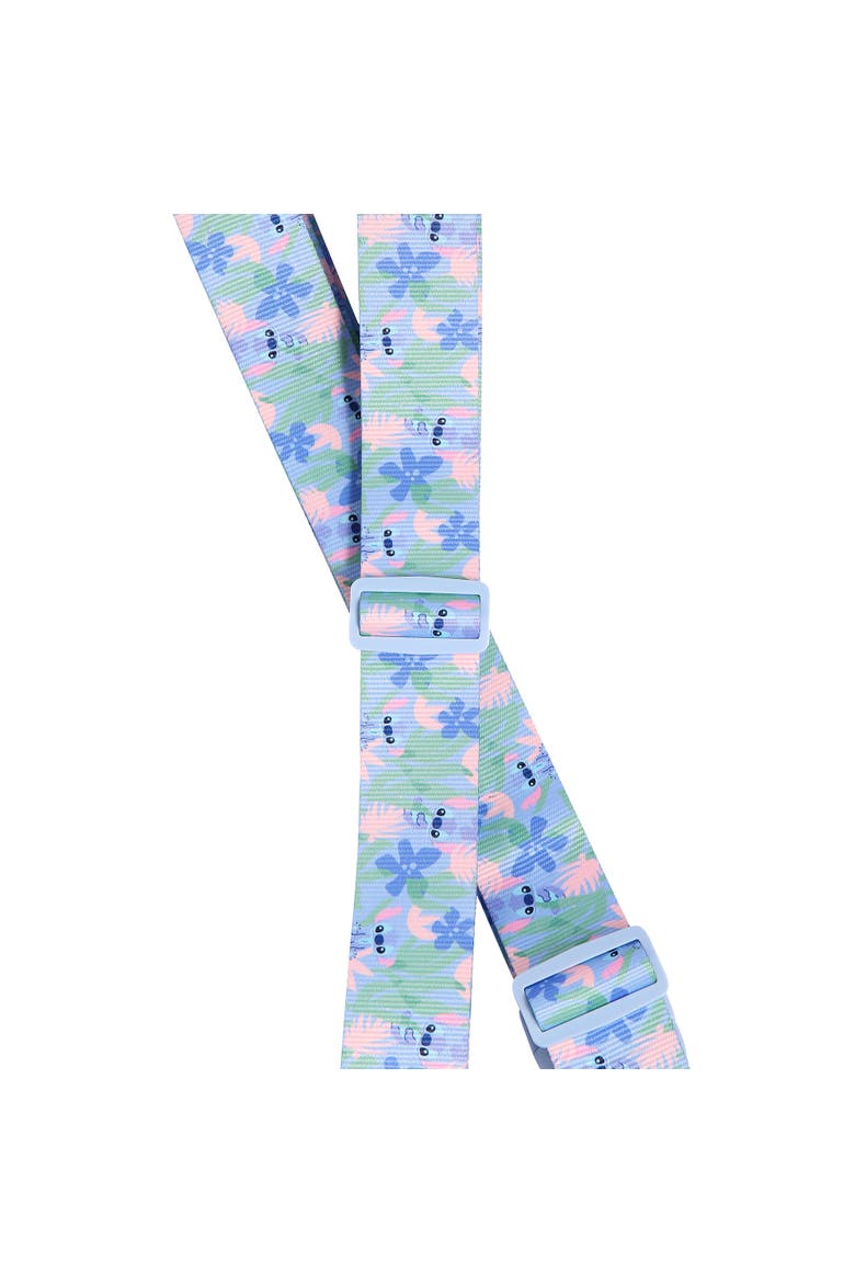 Stitch Tropical 2-Piece Luggage Strap Set, Alternate, color, Blue