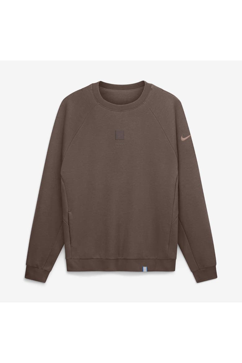 Men's Nike Brown Detroit Lions Full Defense Dri-FIT Primary Sweatshirt, Main, color, Brown